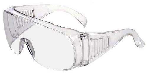 Gafas de proteccin integramente en policarbonato, con sistema de ventilacin en patillas laterales